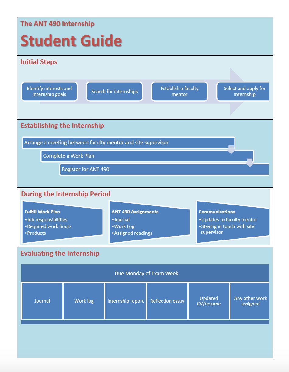 Internship Steps for Students